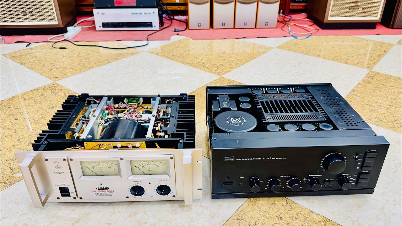 Siêu Amply 1200W 2 Vu To Máy Đặc Kín Giá Hơn 1 Triệu TUYẾN AUDIO 0917 838 969