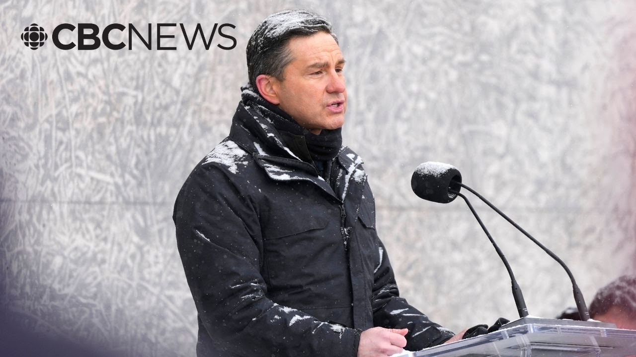 Poilievre speaks at the National Holocaust Monument on International Holocaust Remembrance Day