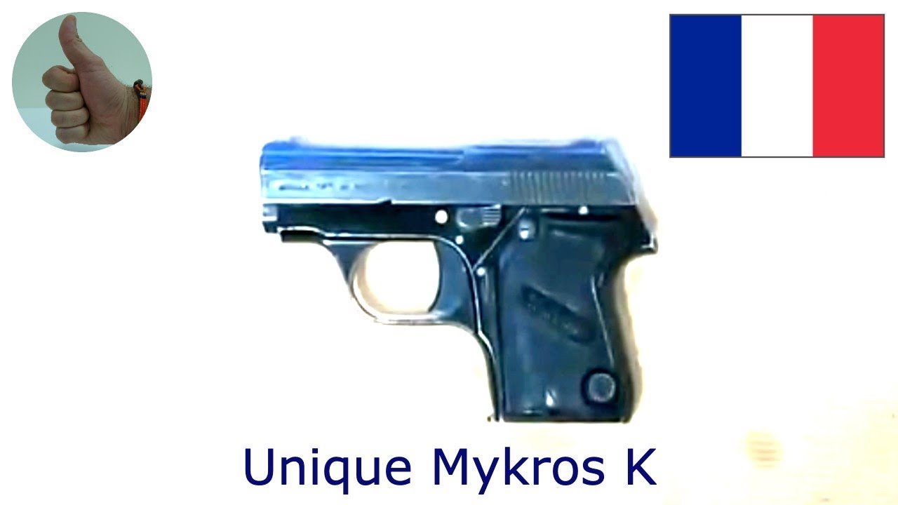 Unique Mikros K (1958), 6,35 mm Browning (6,35x16 mmSR/.25 Auto)