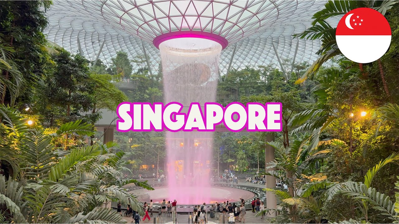 Layover in Singapore: Changi Airport and Best of the City 4K