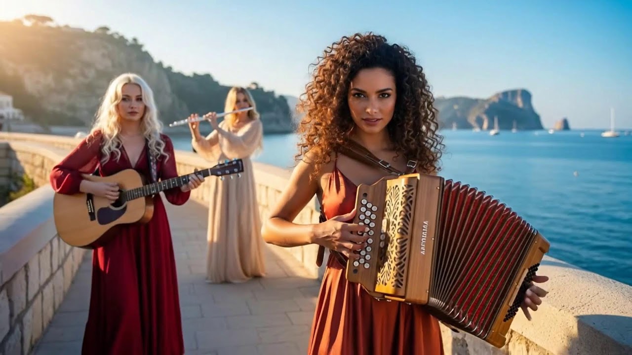 The Andalusian Glow | Cinematic Flamenco Guitar, Sax, Accordion & Flute