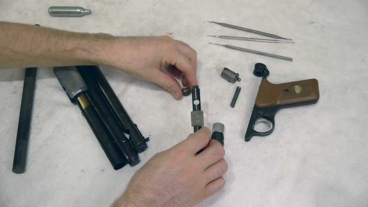 Rebuilding a classic Sheridan PGP Paintball Gun from Pursuit Marketing Inc.
