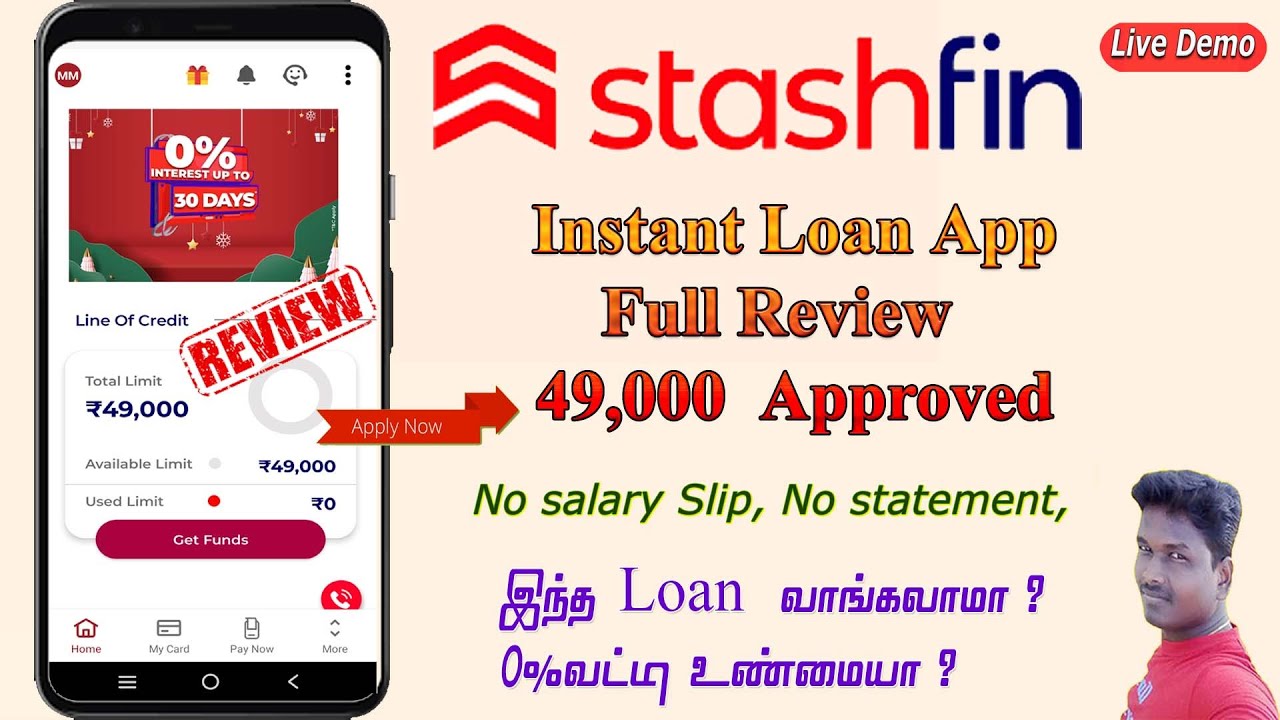 StashFin Instant personal Loan Apply Full Review in Tamil @Tech and Technics