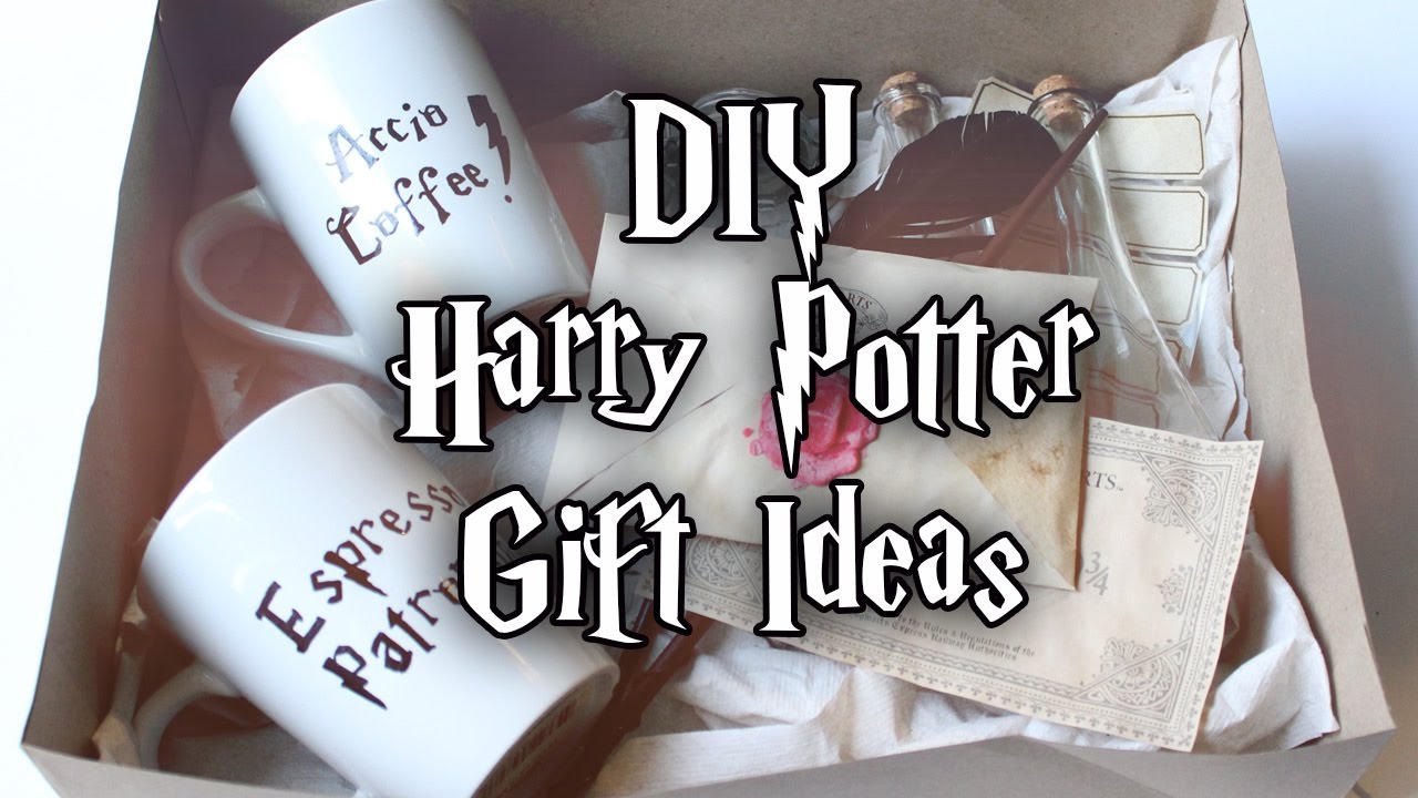 HOW TO MAKE HARRY POTTER INSPIRED GIFTS ⚡️ HOGWARTS LETTER | WAND | POTIONS | MUGS