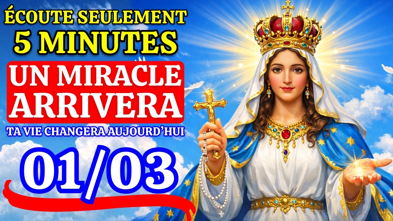 PREMIÈRE PRIÈRE DE MARS ! La Prière Puissante Qui Fait Taire l'Impossible URGENT !