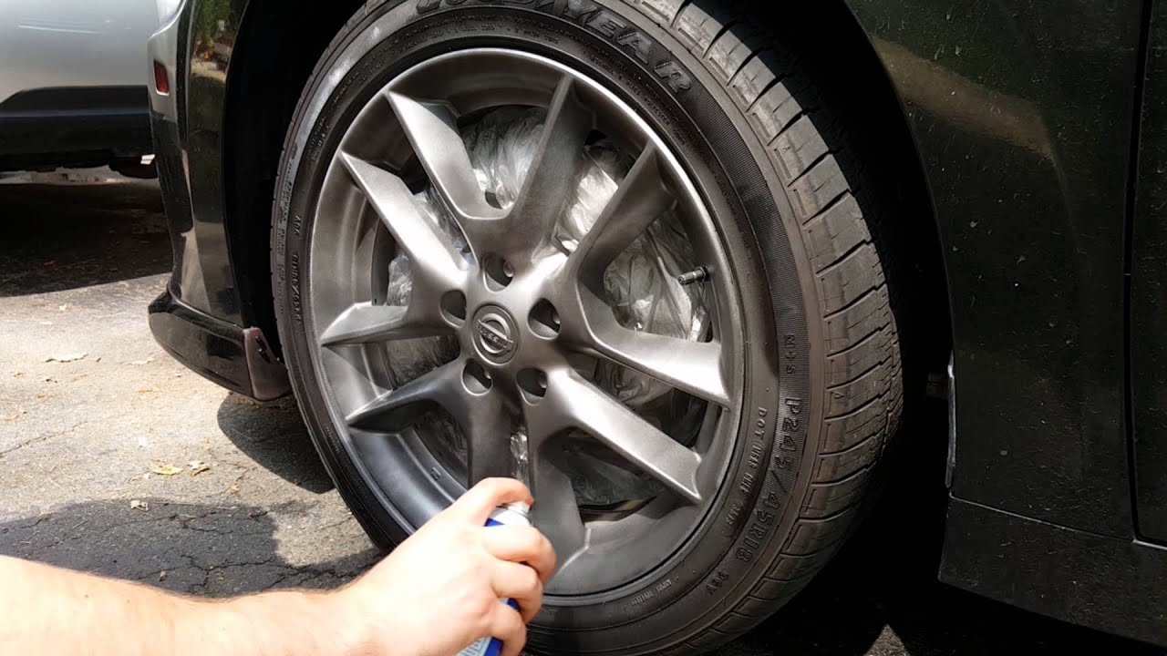 Anthracite Grey Plasti Dip looks AMAZING on wheels!