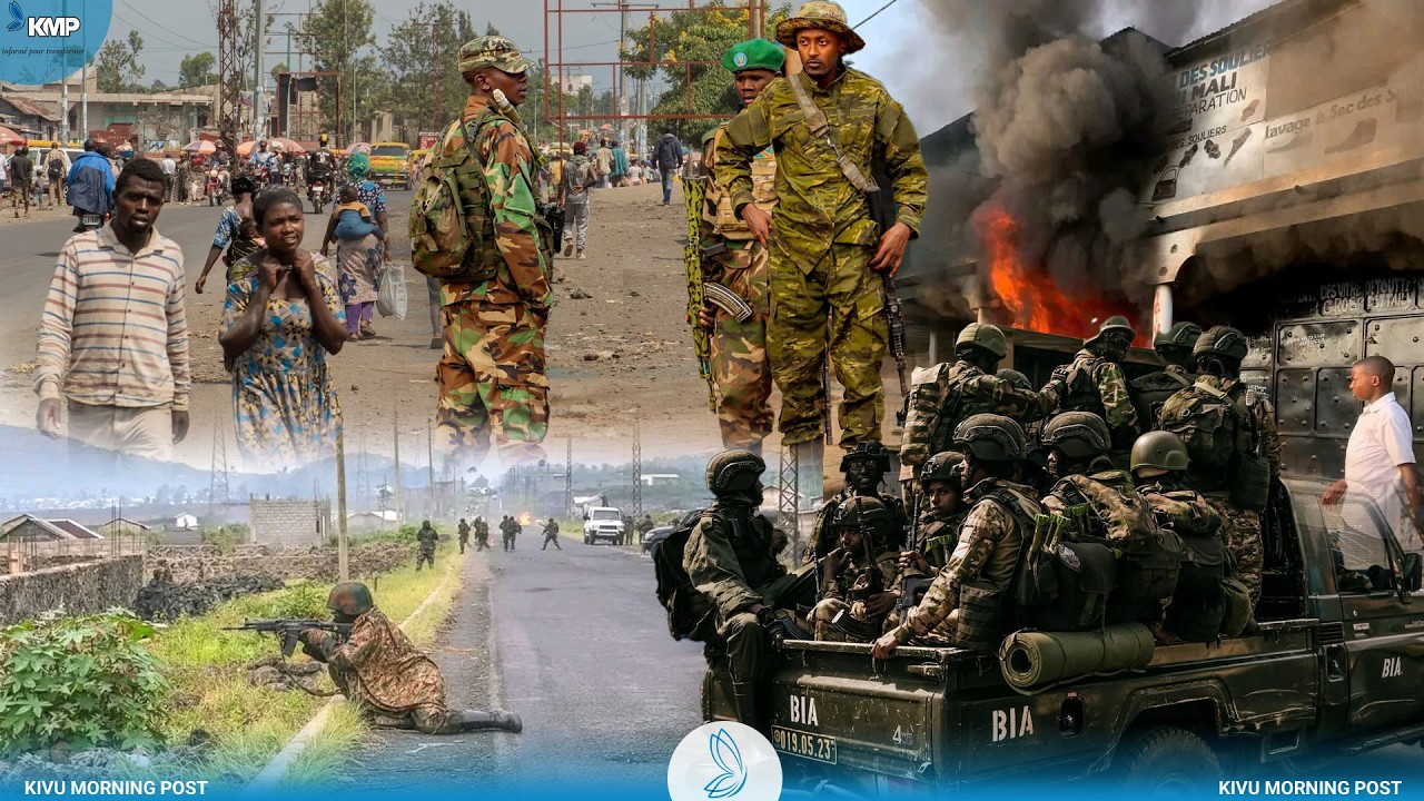 RDC : ATTAQUE ARMÉE À GOMA, 5 ASSAILLANTS NEUTRALISÉS PAR LE M23-AFC, PLUSIEURS CAPTURÉS