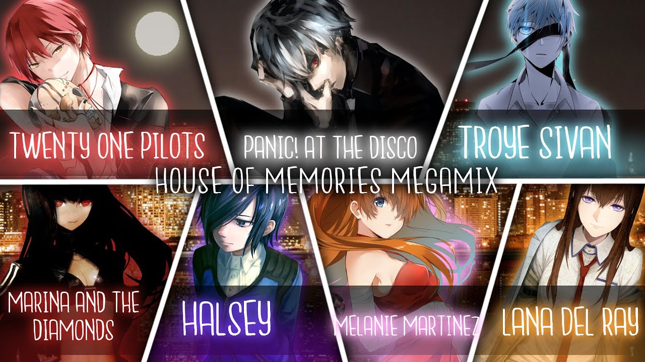 ◤Nightcore◢ ↬ MEGAMIX House of Memories [Switching Vocals | Megamix]