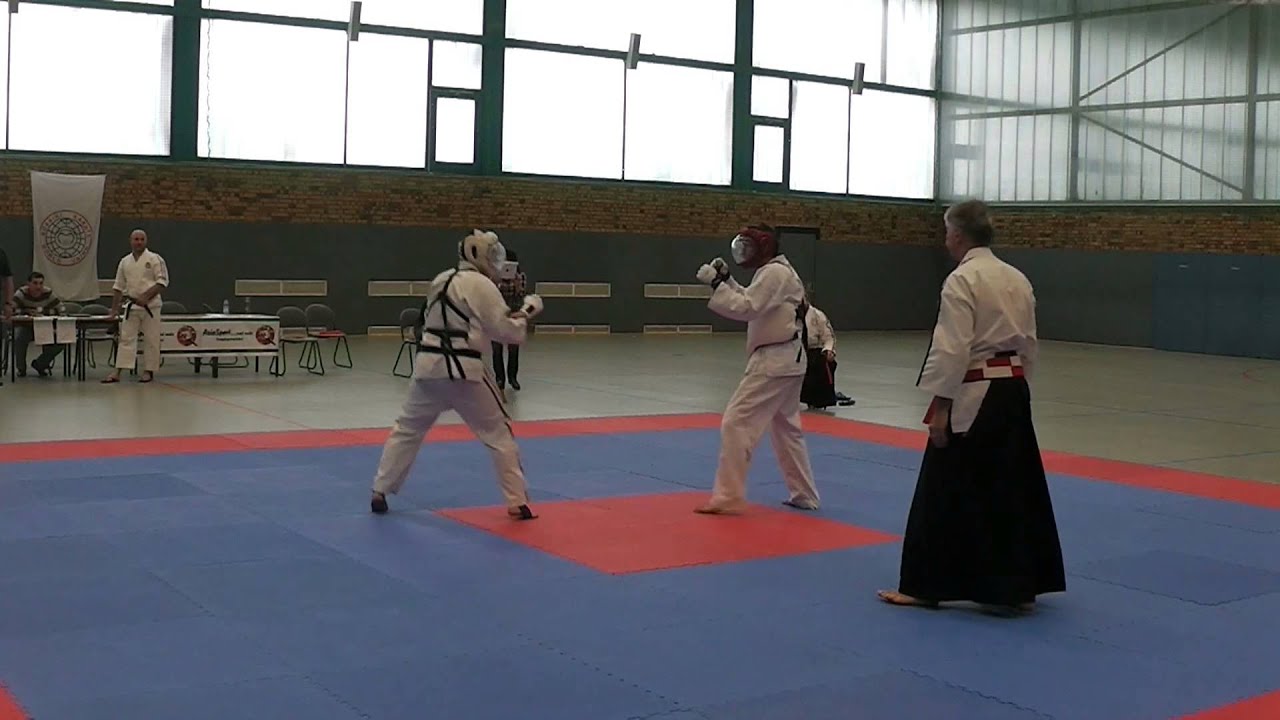 Gym Fist and Kick-Koshiki Karate German Open 2014 Team Kumite Akif