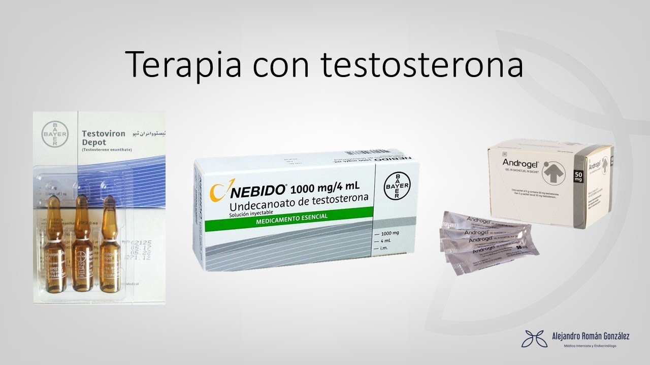 Guías de la Sociedad de Endocrinología de reemplazo con testosterona en hombres con hipogonadismo.