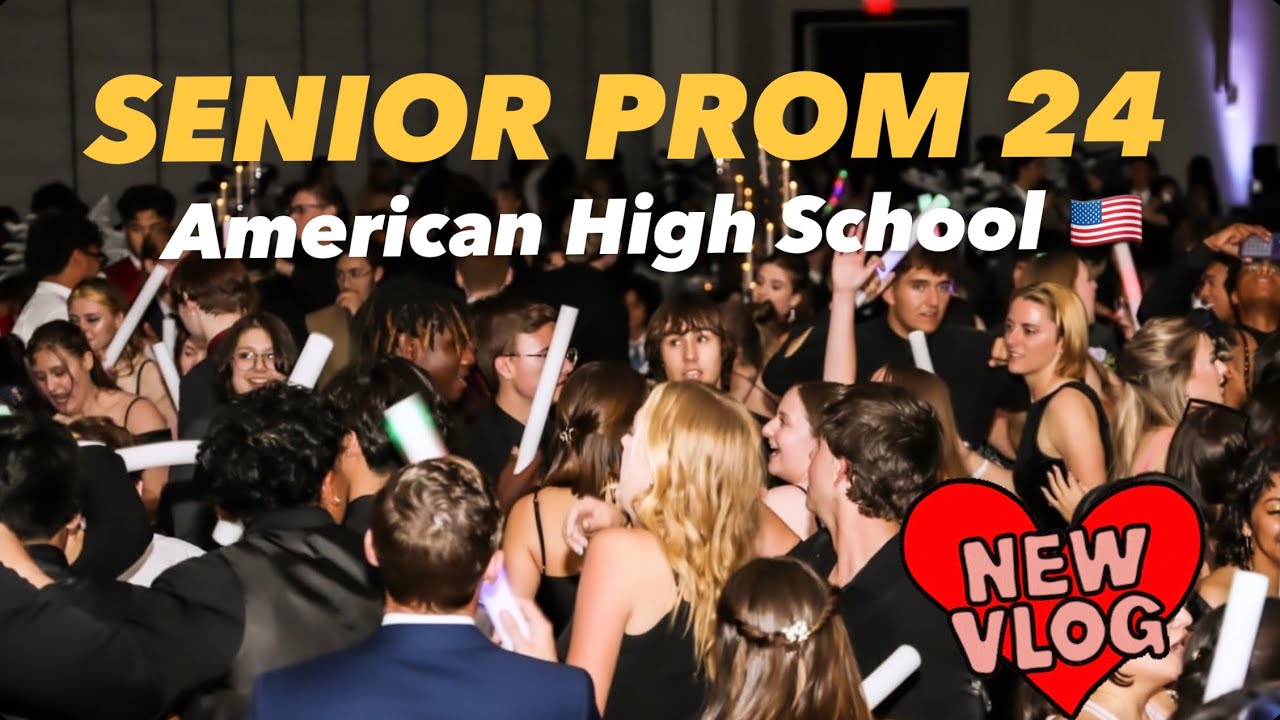 Senior Prom American High School 🇺🇸 | Prom Dance | New Vlog