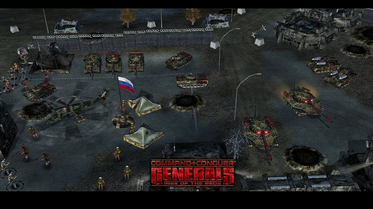Generals: Rise of The Reds 1.87 PB 2.0 - БИТВА ПРОТИВ САМОГО МОЩНОГО БОТА
