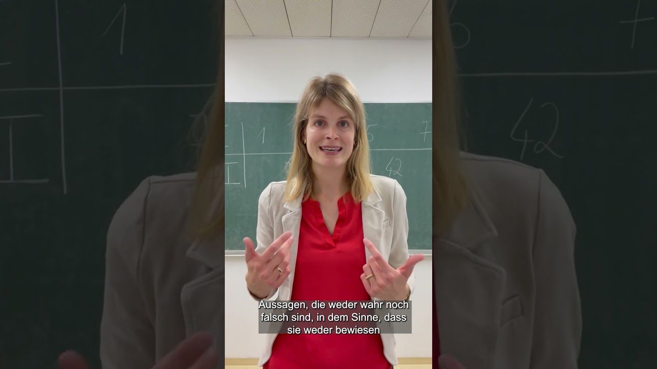 Unbegreifliches verstehen &mdash; die Grenzen der Mathematik (TUForMath Vortragsank&uuml;ndigung Sandra M&uuml;ller)