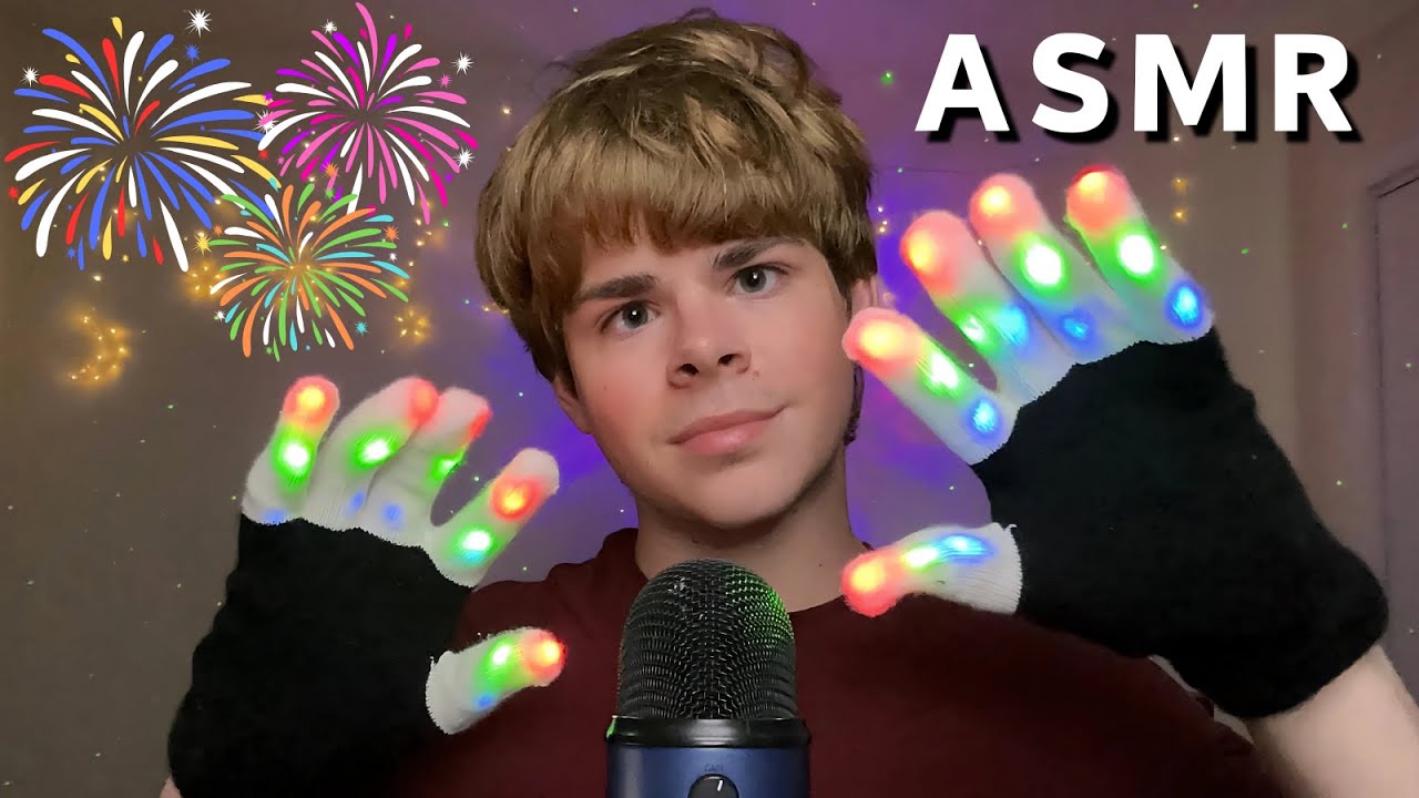 ASMR Fire Works | Mouth sounds and Visual Tingles