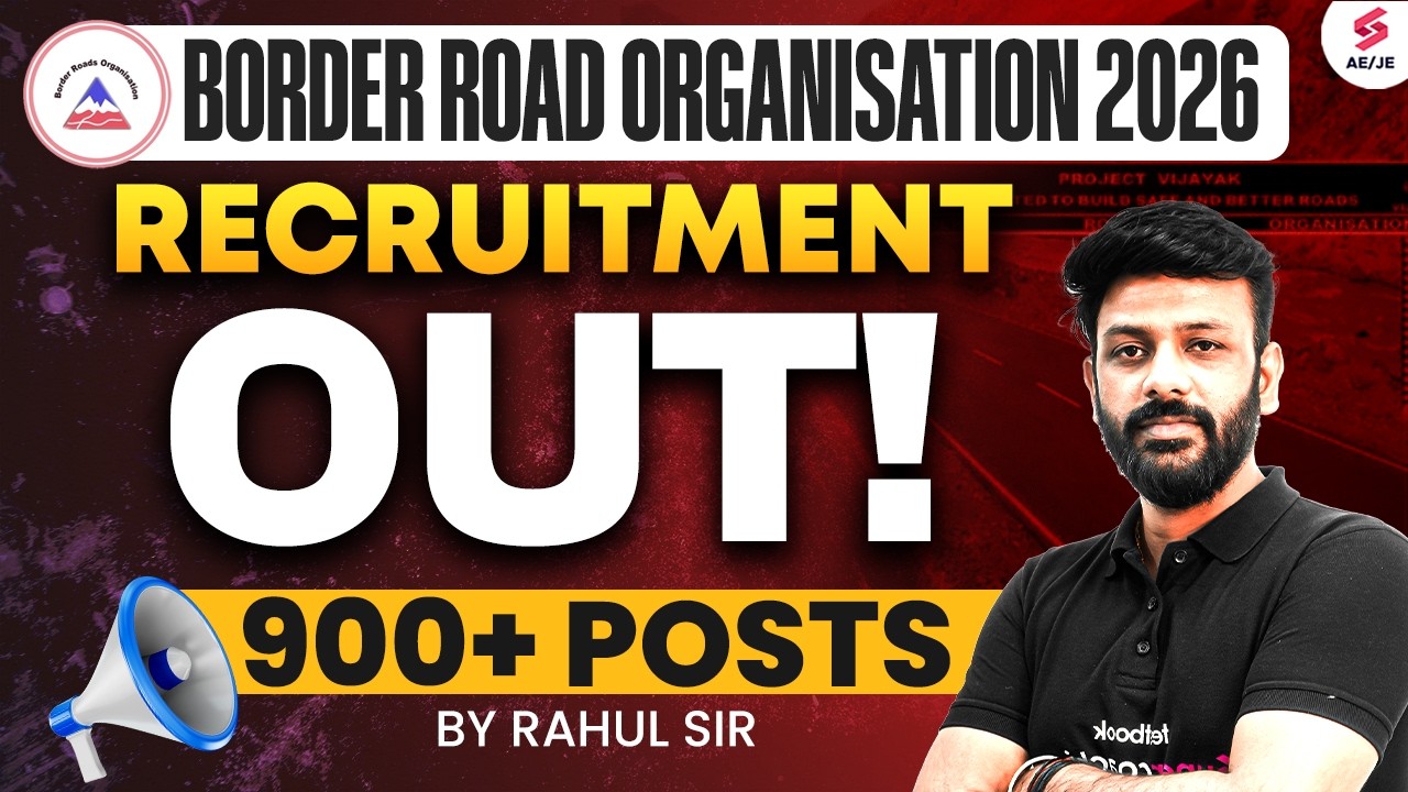Border Road Organisation Recruitment 2026 | Border Road Organisation New Vacancy | Rahul Sir