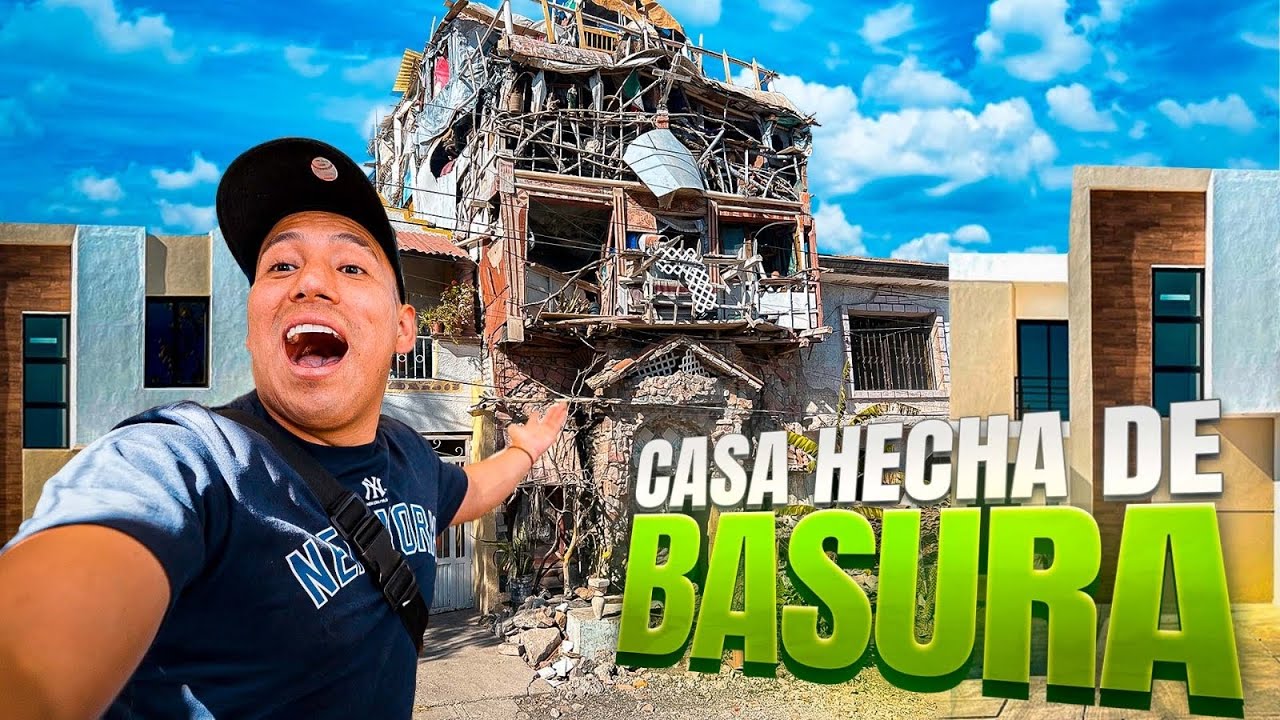 Así vivo en “Casa de Basura” mas Grande de Mexico 🇲🇽