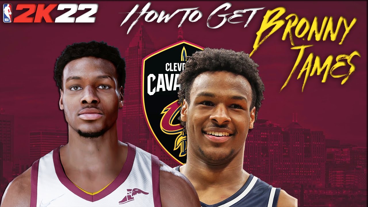 NBA 2K22 Bronny James - How to create (2024 Draft JUMPSHOT + MORE)