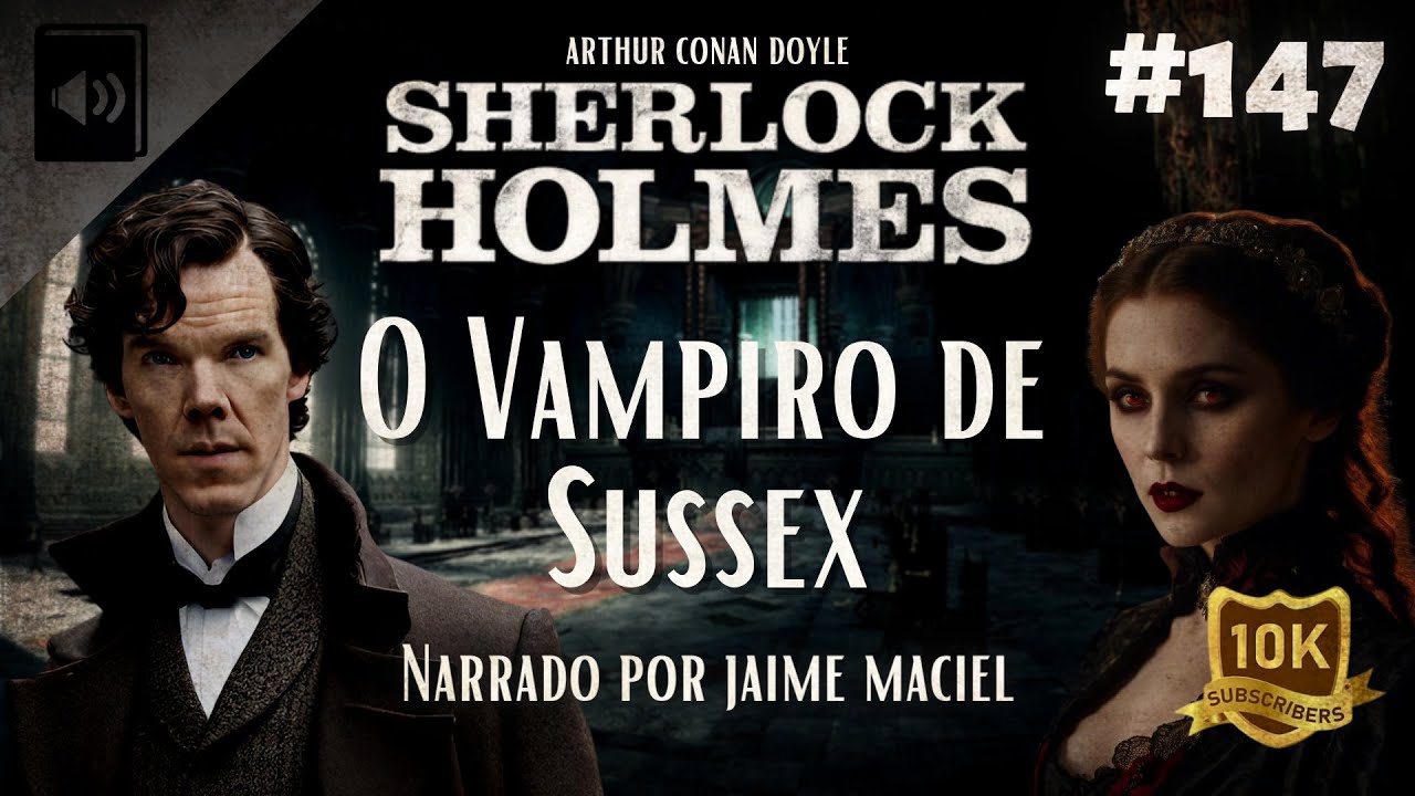 #147 - Audiolivro - Sherlock Holmes: O Vampiro de Sussex - Arthur Conan Doyle