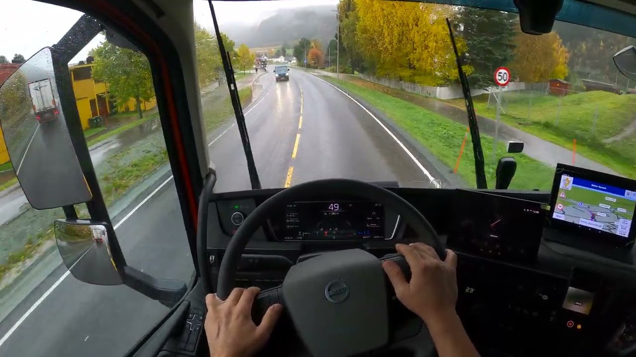 #POV Driving Truck Volvo FH 500 4K - Norway Kvål