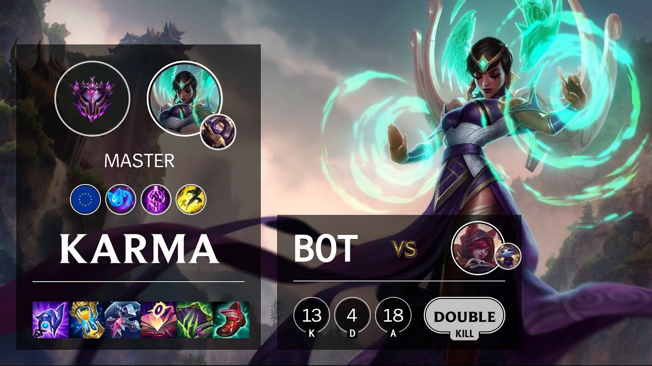 Karma Bot vs Xayah - EUW Master Patch 11.24