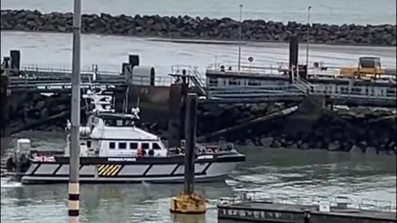 8th February , Ramsgate, Volunteer arrives with 60+ Migrants.