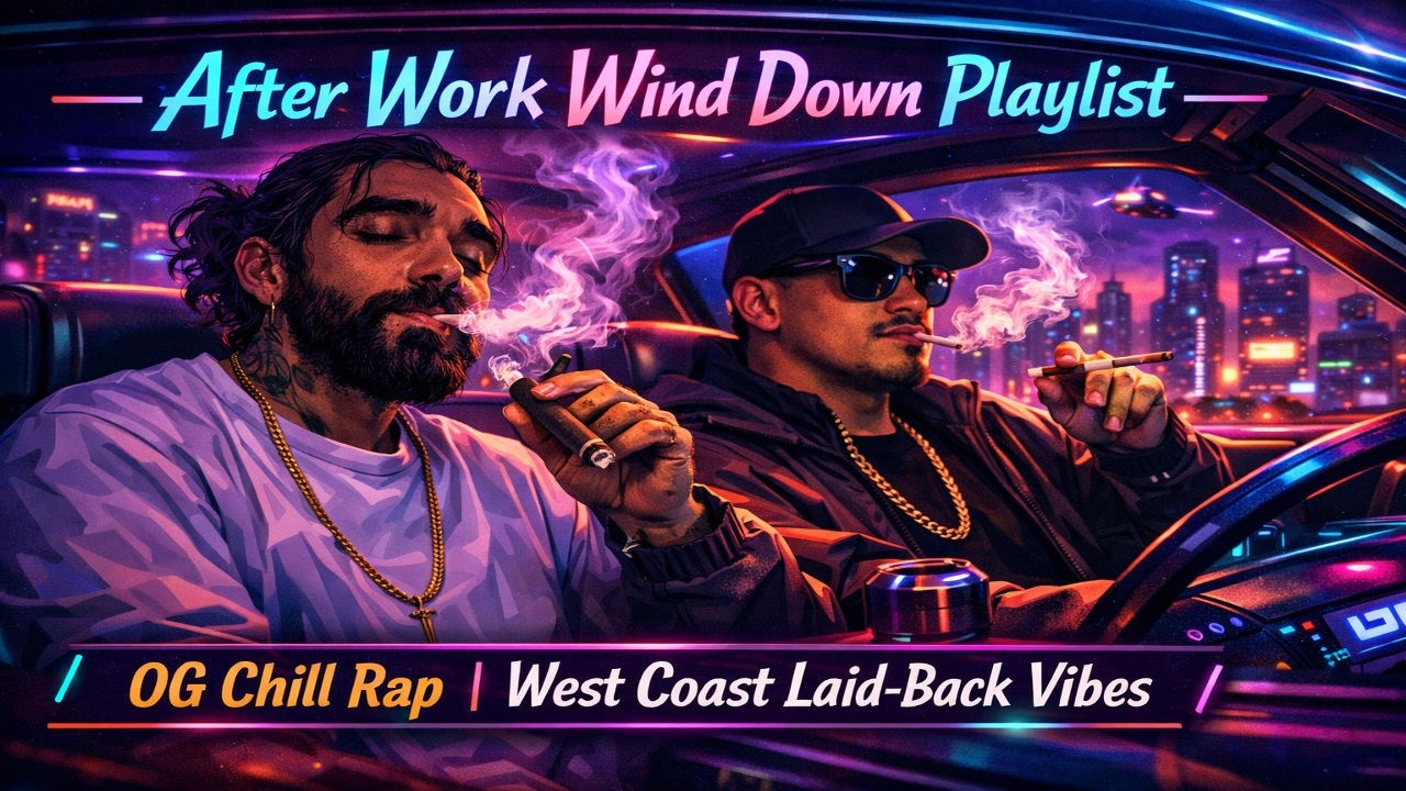 2 hour Rap Song For Chill: After Work Wind Down Playlist — OG Chill Rap