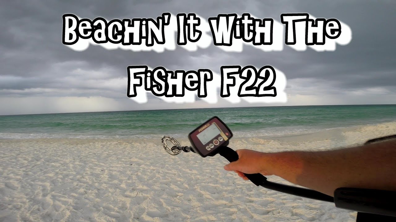Beachin' It with the Fisher F22 - Metal Detecting