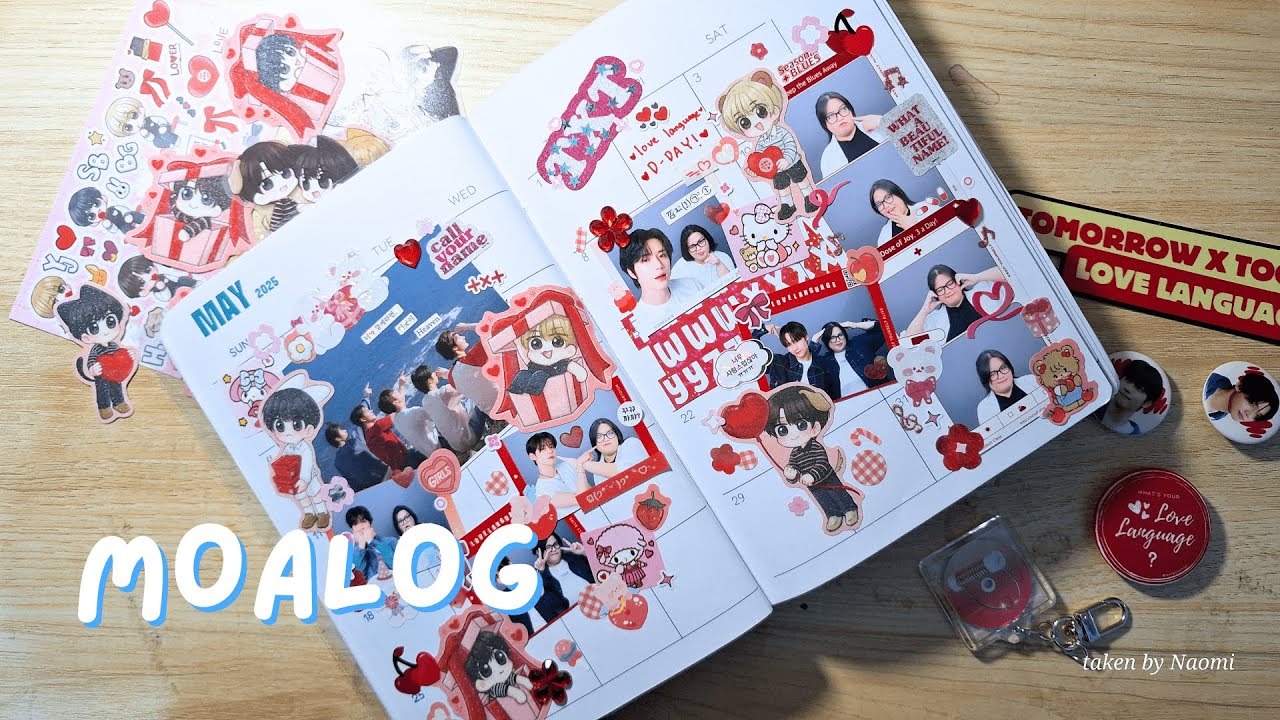 LOVE LANGUAGE ALL AROUND ❤💬 | UNBOXING MAILS 📦✉ | TXT LOVE LANGUAGE DECO SPREAD
