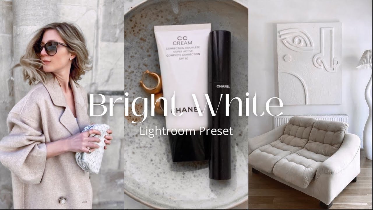 Bright White Preset | Edit Photo Lightroom 