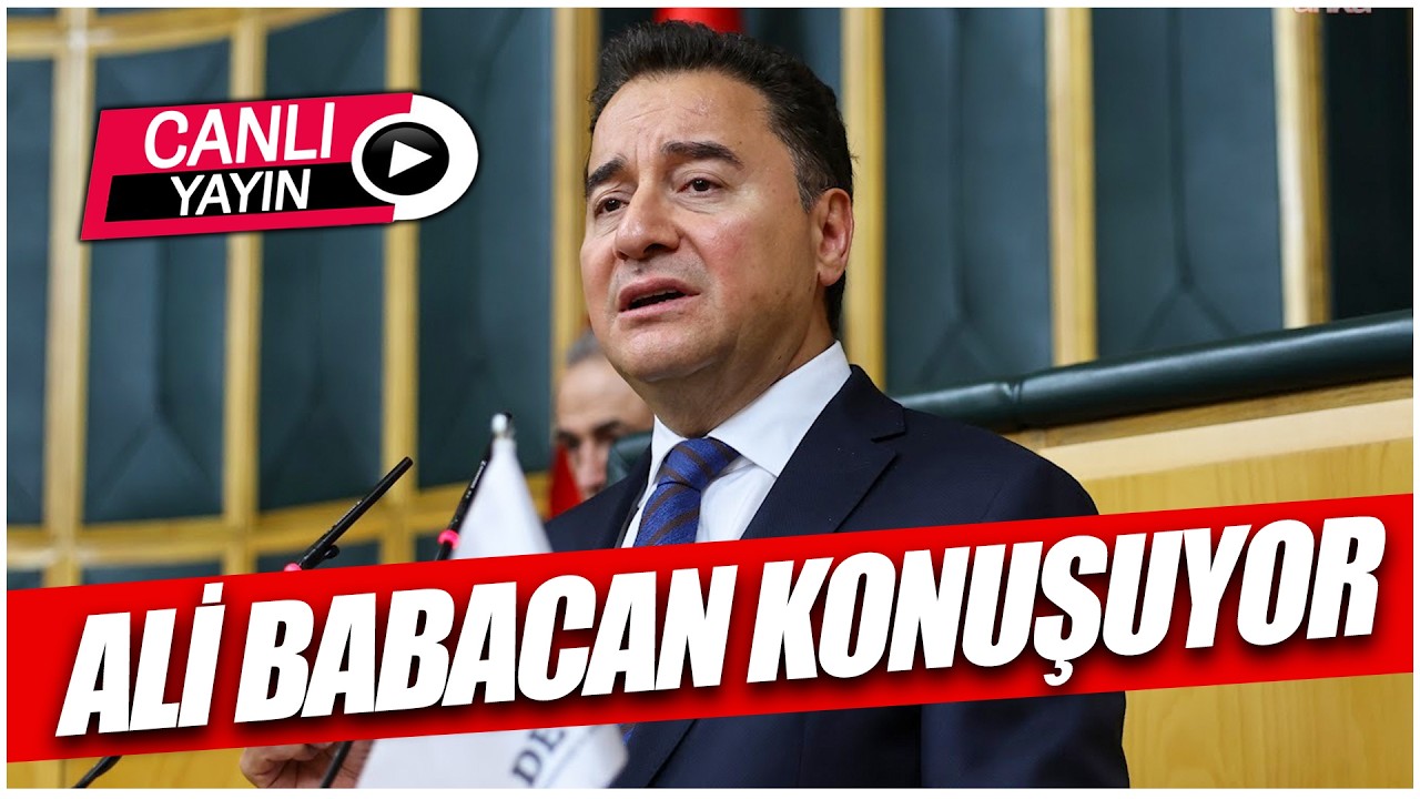 DEVA Partisi Genel Başkanı Ali Babacan Diyarbakır'da konuşuyor #canlıyayın