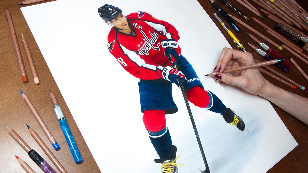 Drawing Alexander Ovechkin
