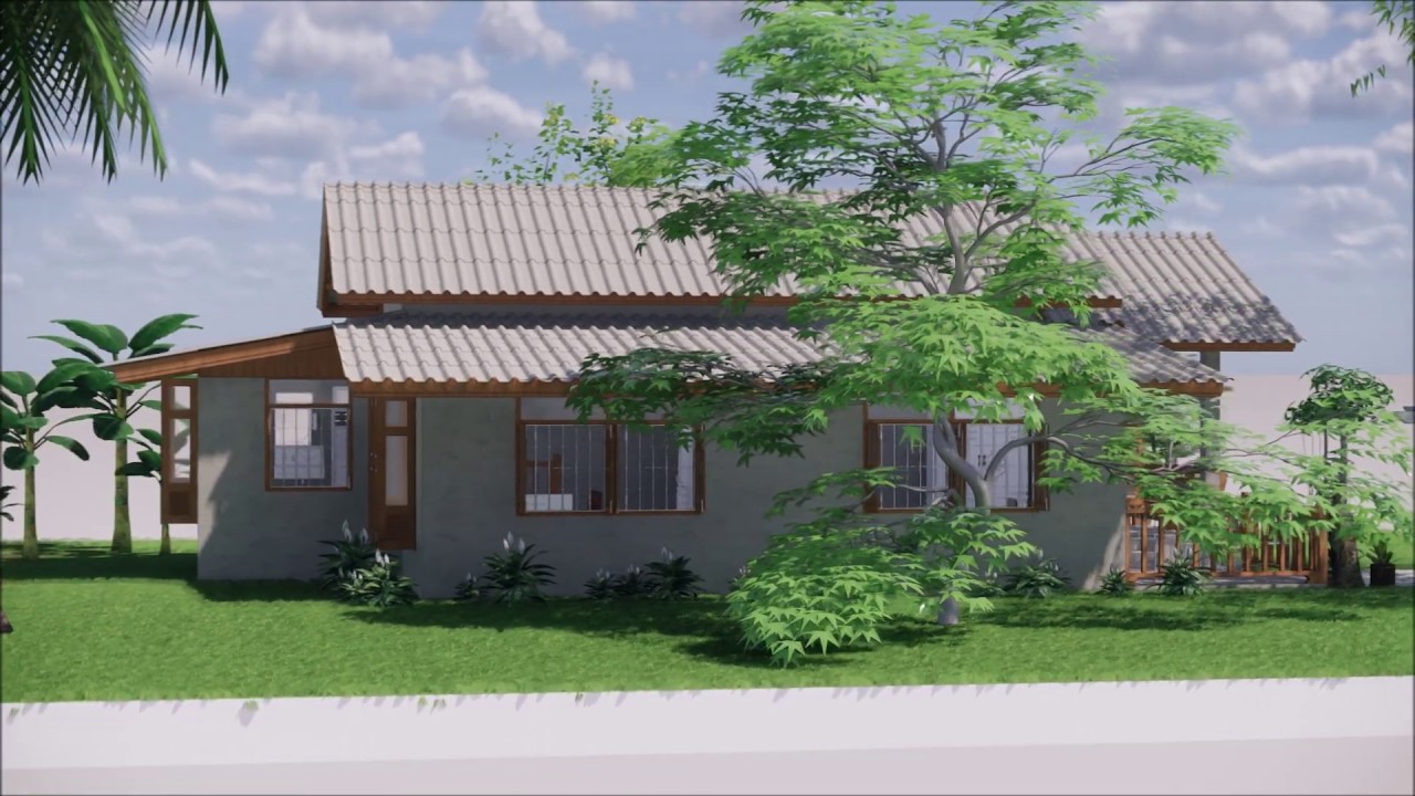 บ้านหลังคาจั่ว สโรชา ( No. 144 En ) by : i. pakdee