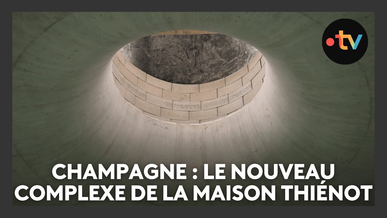 L'architecture du champagne (1/4) : le nouveau complexe de la Maison Thiénot