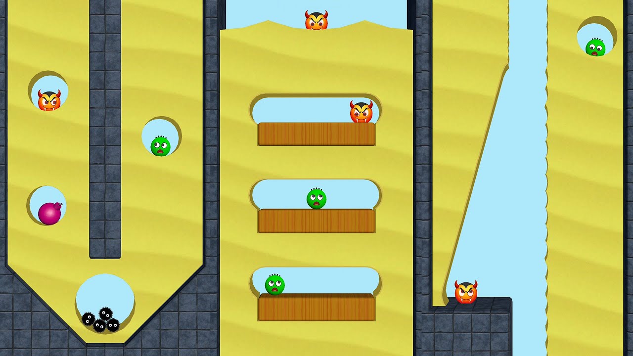 Lucky Balls: Erase Sand Game Levels 51-75 | Every Puzzle Solved! 🎯