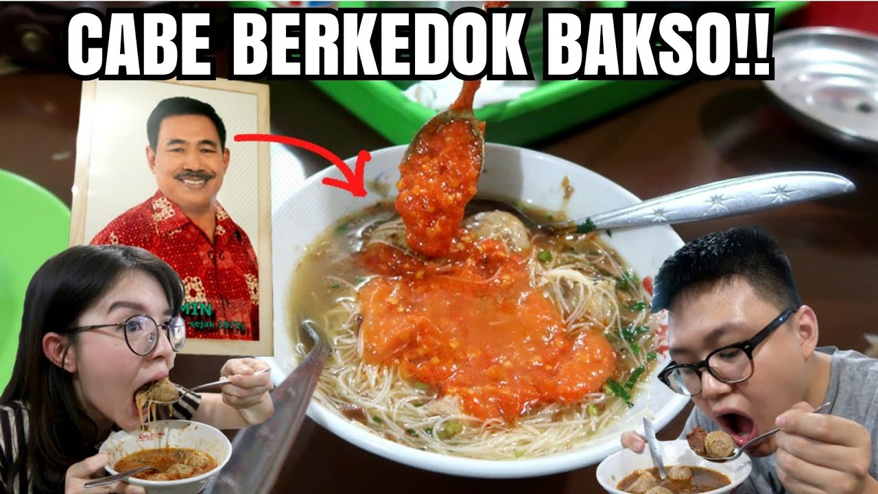 BAKSO MAS KUMIS PAKE CABE SEPUASNYA !!!