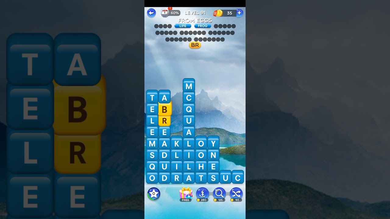 Word Crush Level 91 | Word Crush From Eggs