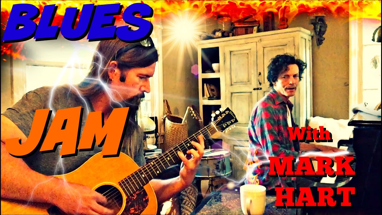 Blues Guitar/Piano Jam | With Mark Hart Of Supertramp And Crowded House!