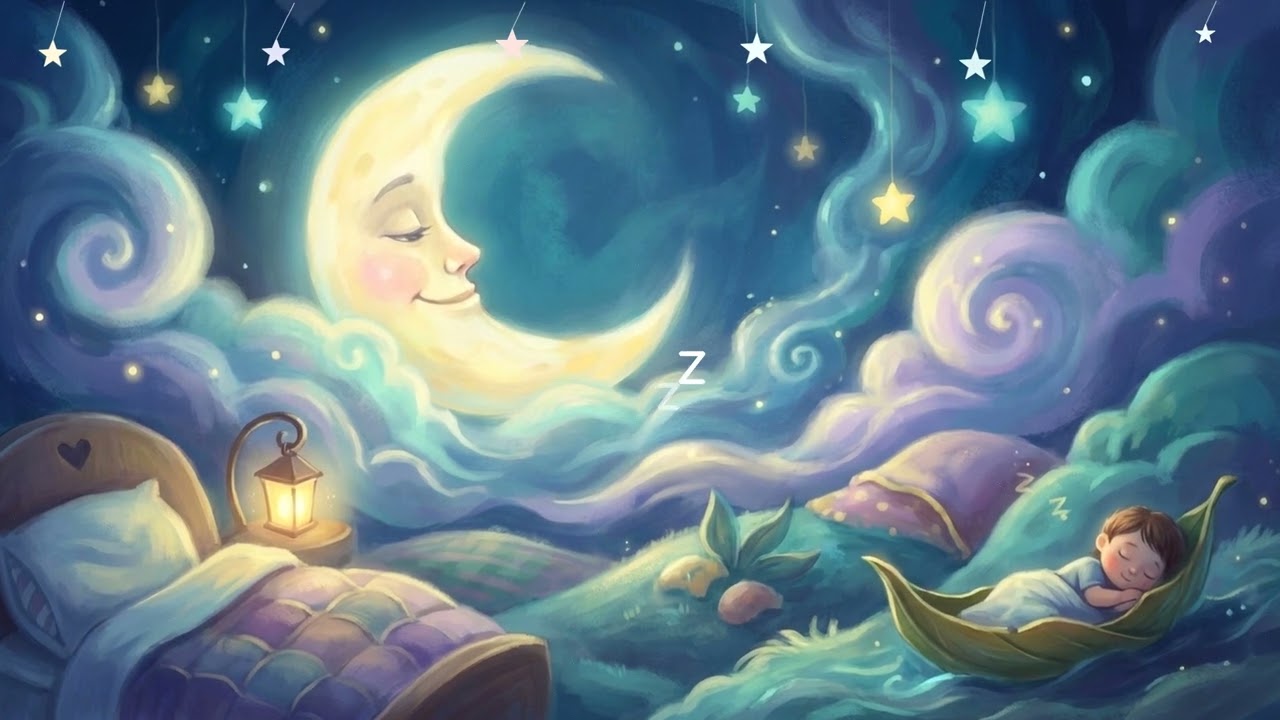 🌙 Night Rain Comfort 🌧️ Gentle Baby Sleep Lullaby 💖