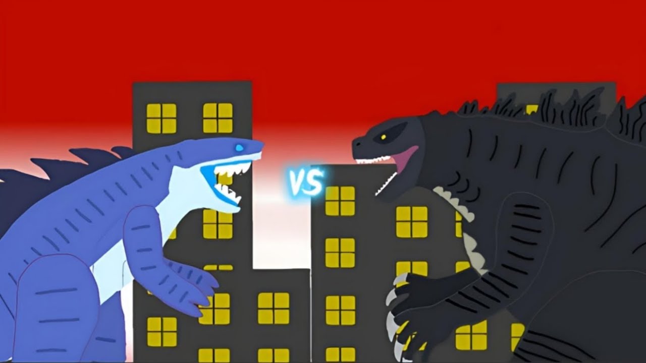 Titanus Godzilla vs Sharkjira | EPIC BATTLE | Episode 1 | The Monsters Titans