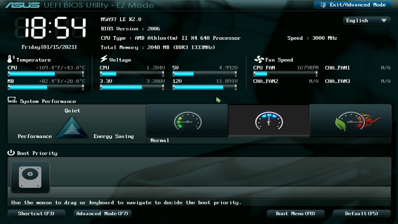 ASUS M5A97 LE R2.0 BIOS Overview + link download drivers | Visión general