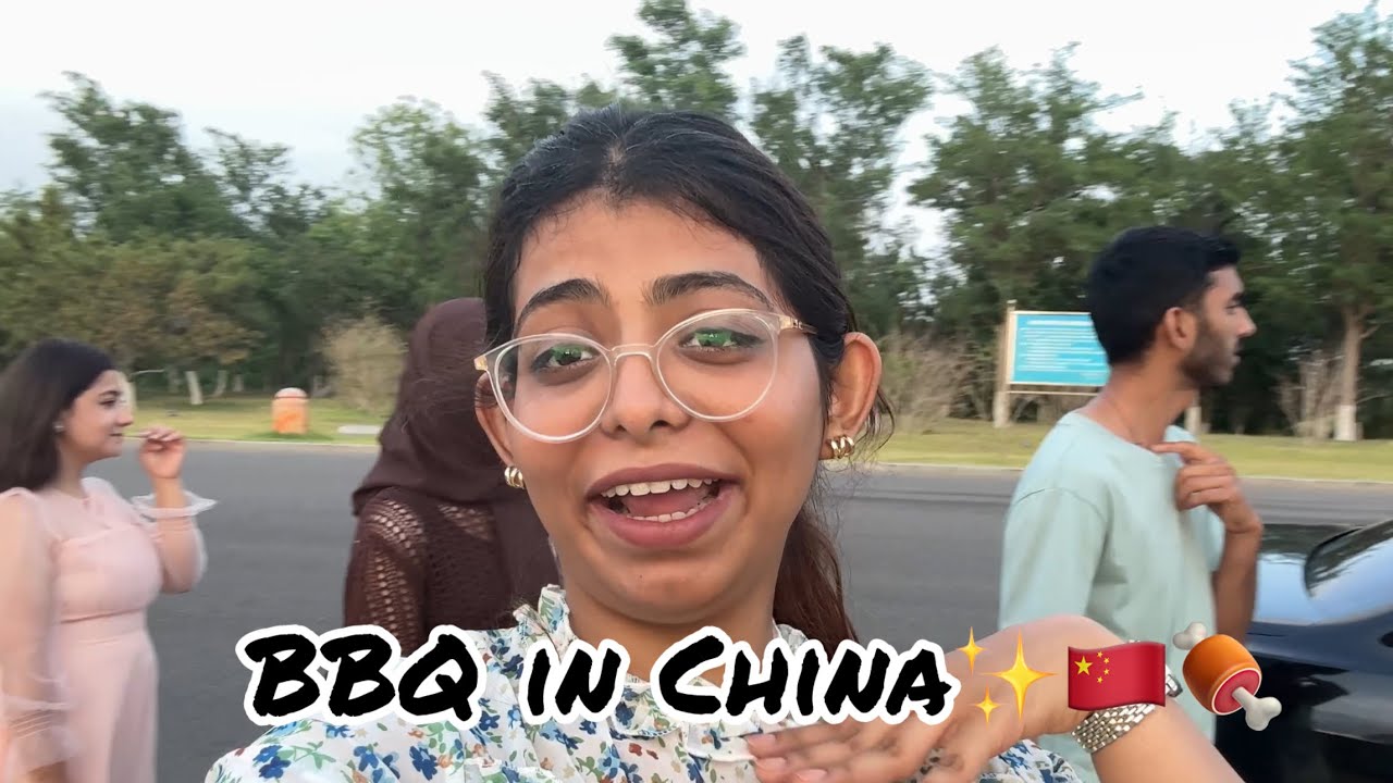 International Students Doing Barbecue in China 🇨🇳 