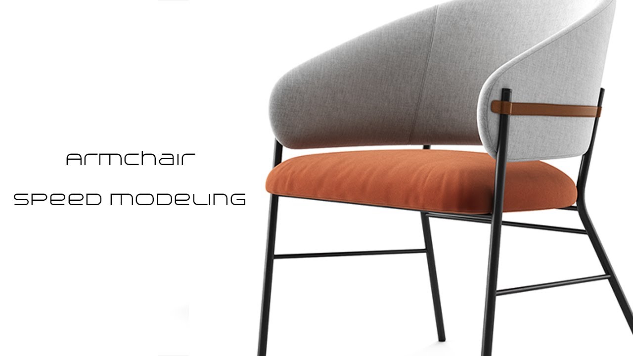 Armchair speed modeling - 3DS Max + Corona