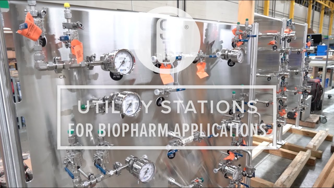 Looking Ahead for BioPharm Utility Stations | CSI DESIGNS
