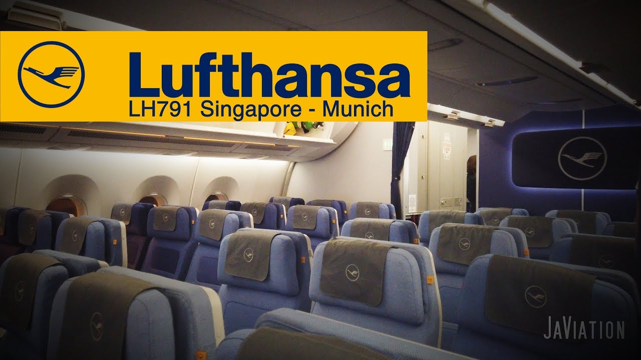 Lufthansa Flight LH791 |  Singapore-Munich | Airbus A350 | D-AIXB