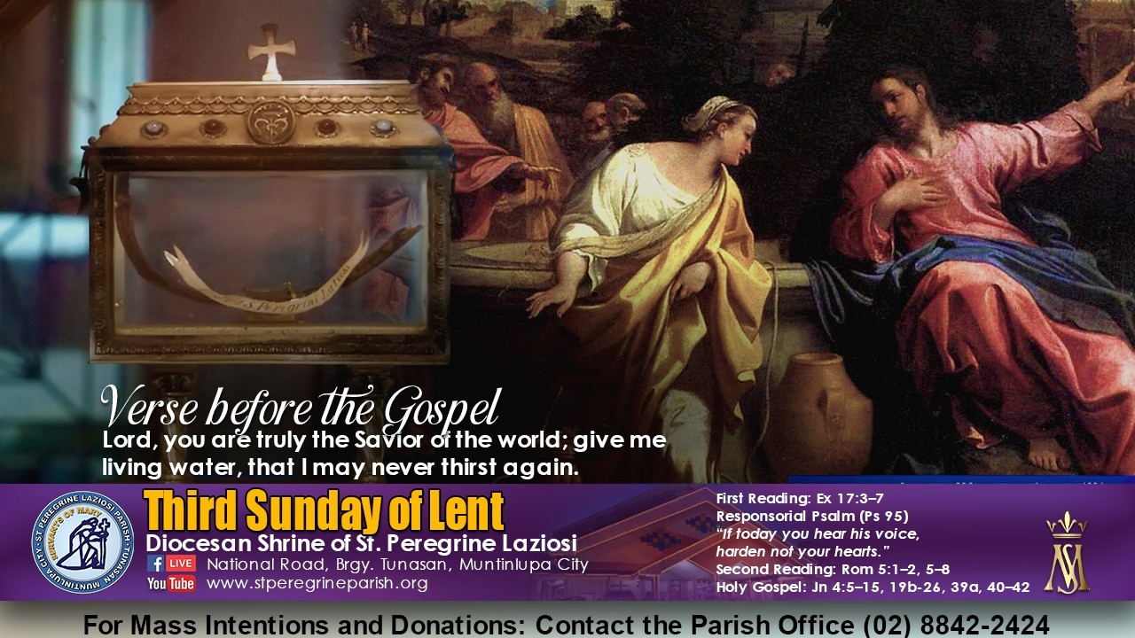 LIVE: 6PM Anticipated Mass | Third Sunday of Lent - March 7, 2026