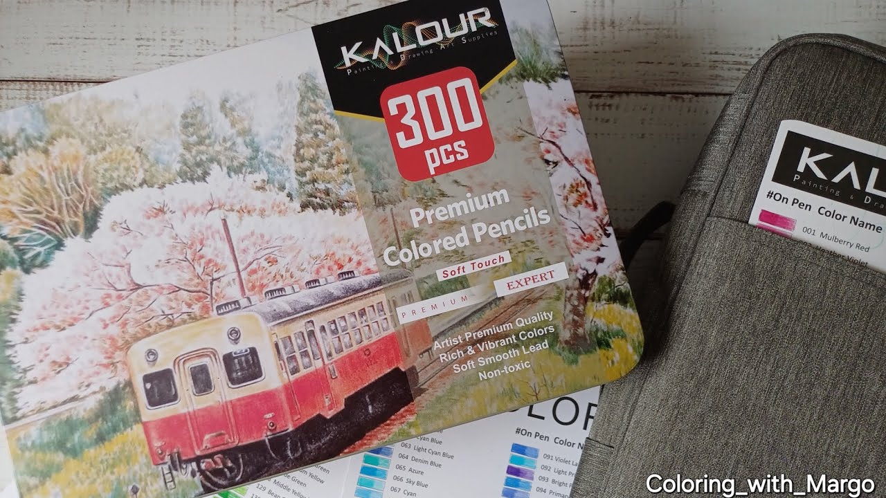 NOWOŚĆ! kredki KALOUR  300 już u mnie ♡ #kalour #kalour300