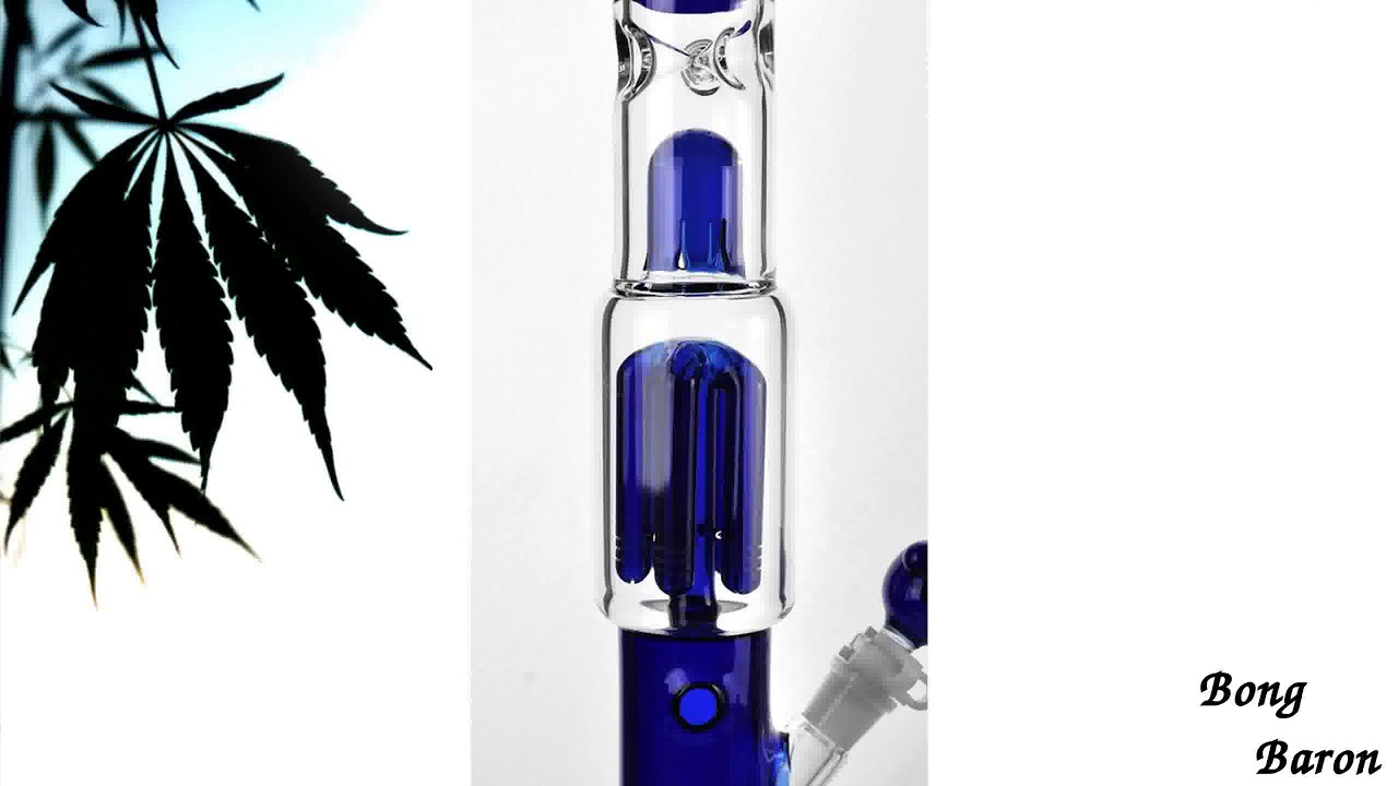 Blaze Glass - Premium 6-arm Perc Cylinder Ice