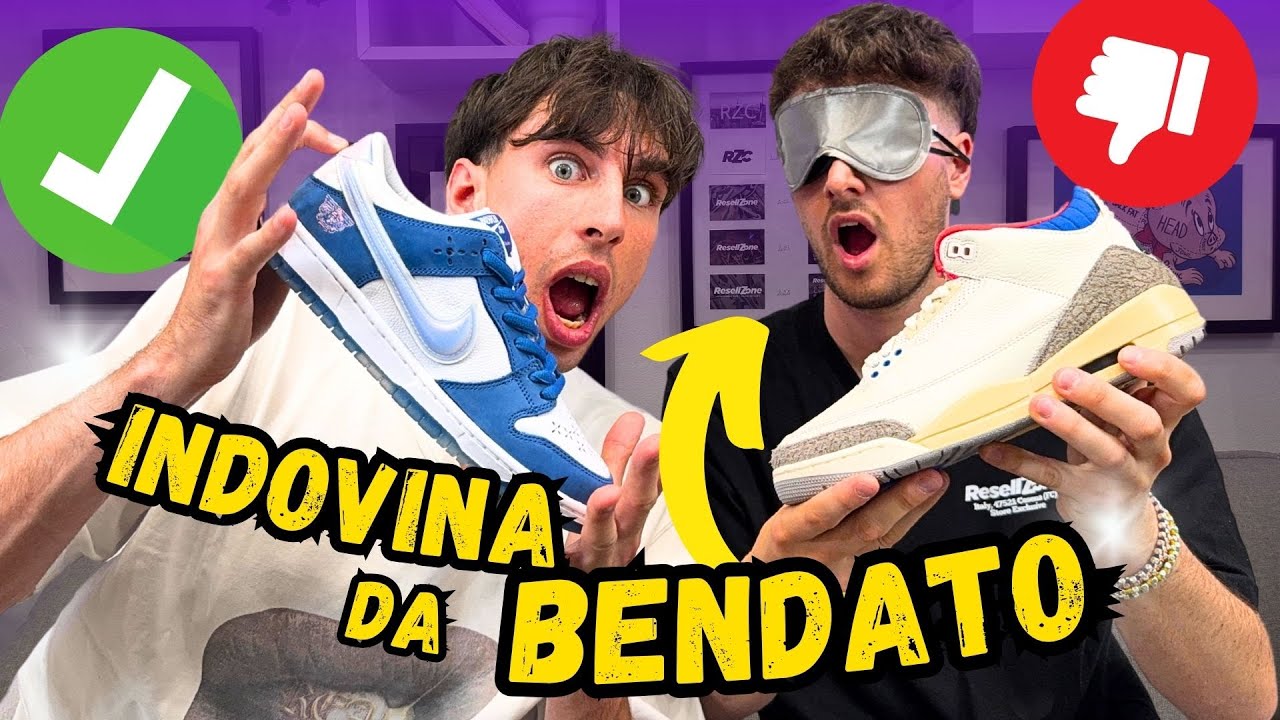 INDOVINA la SNEAKER da BENDATO!😂 CHI VINCERÀ?🏆