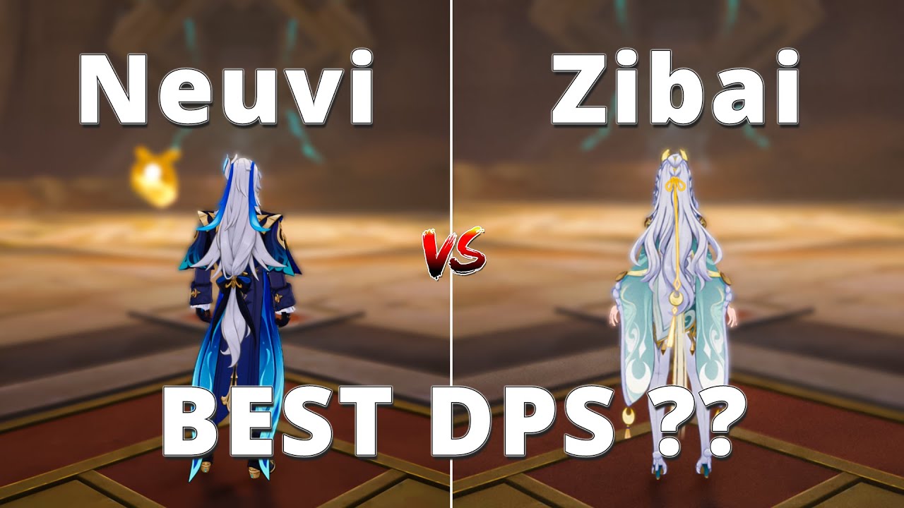 Zibai vs Neuvillette!! Who is the Best? (Genshin Impact)