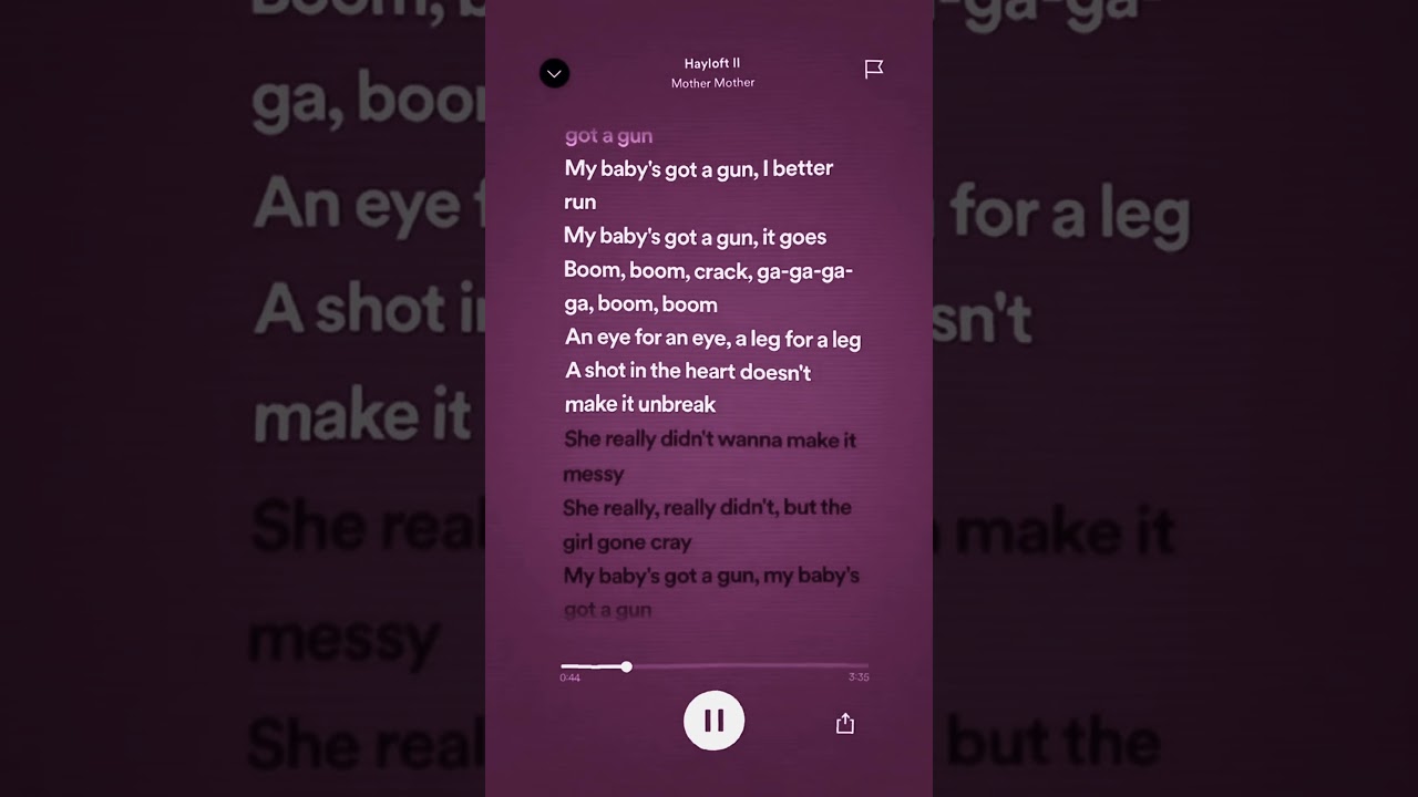Hayloft II  | Mother Mother  | Sped Up  | #shorts  #spedupsongs